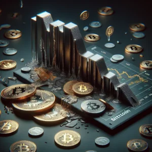 Bitcoin резко упал: курс ниже $115K, ликвидации на $140M